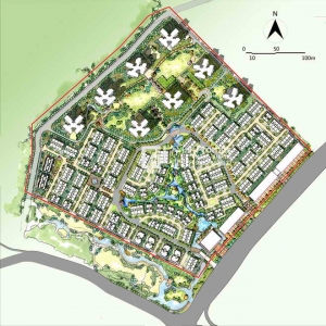 住宅設(shè)計(jì)平面總圖