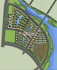 社區(qū)建筑總平面圖