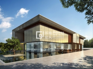 售樓處建筑設(shè)計效果圖