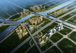住宅小區(qū)規(guī)劃設計效果圖