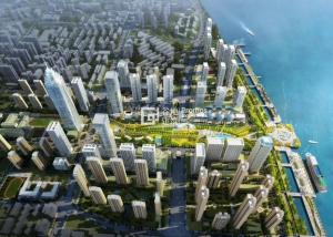長江城區(qū)域規(guī)劃設(shè)計(jì)效果圖