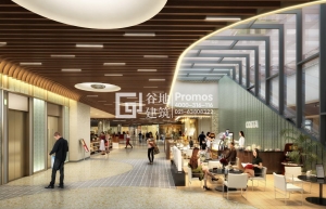 商城室內(nèi)空間設(shè)計效果圖