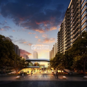 古典住宅沿街會所效果圖