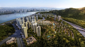 鶴山住宅規(guī)劃效果圖