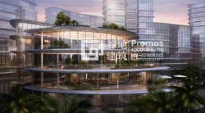 上海楊浦現(xiàn)代高層住宅設(shè)計效果圖