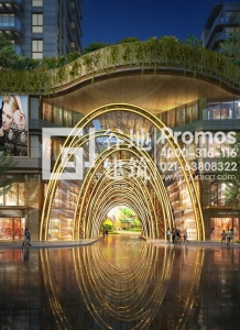 綠地長沙商業(yè)門頭效果圖