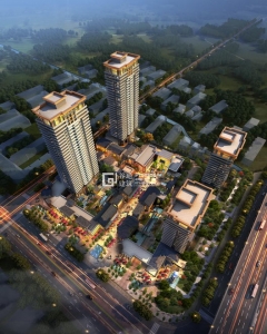 朗詩人民路住宅規(guī)劃效果圖
