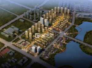 綠地合肥住宅小區(qū)規(guī)劃效果圖