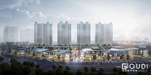 南京商業(yè)街效果圖