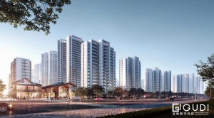 曲靖住宅沿街商業(yè)效果圖